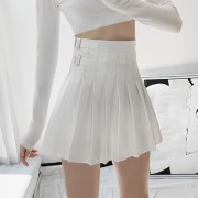 College style high waist hip hip pleated skirt - Suknje - $25.99  ~ 22.32€