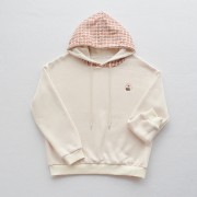 Colorblock rice ball embroidery loose th - Pullovers - $29.99 