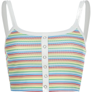 Color stripe buckled suspenders - Košulje - kratke - $17.99  ~ 114,28kn