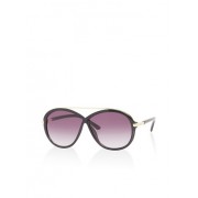Criss Cross Metallic Cross Bar Sunglasses - Sunglasses - $6.99 