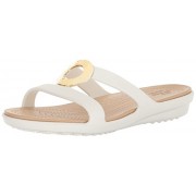 Crocs Women's Sanrah Hammered Metallic Sandal - Acessórios - $21.69  ~ 18.63€