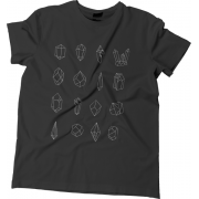 Crystals & Gems T-Shirt - T-shirts - $19.99  ~ £15.19