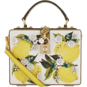 DOLCE & GABBANA lemon print bag - 手提包 - 