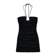 DRAPED MINI DRESS - Платья - $69.90  ~ 60.04€