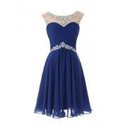 DRESSTELLS Short Prom Dresses Sexy Homecoming Dress Chiffon Birthday Party Dress - Haljine - $15.99  ~ 13.73€