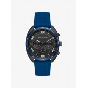 Dane Black-Tone And Silicone Watch - Watches - $225.00 
