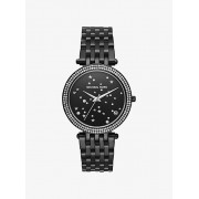 Darci Celestial Pave Black-Tone Watch - Zegarki - $250.00  ~ 214.72€