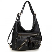 Dasein Convertible Shoulder Bags Soft Handbag Hobo Bag Designer Purse - Hand bag - $29.99 