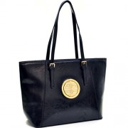 Dasein Womens Handbag Fashion Shoulder Bag Tote Satchel Designer Purse w/ Buckle Handle Strap - Borsette - $34.99  ~ 30.05€
