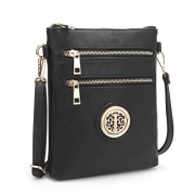 Dasein Womens Small Crossbody Bag Multi Pockets Messenger Bag Lightweight Shoulder Bag Multi Functional Purse - Hand bag - $15.95 