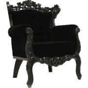 Black Armchair - Мебель - 