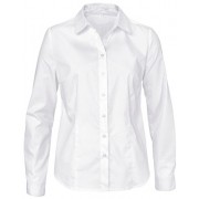 Dioufond Womens Basic Long Sleeve Formal Work Wear Simple Shirt With Stretch - Camisa - curtas - $10.99  ~ 9.44€