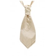 Dobell Boys Light Gold Satin Party Wedding Fancy Dress Accessory Tie Cravat - Tie - $14.95 