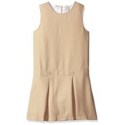 Dockers Girls' Uniform Pleated Jumper - Dresses - $17.49 