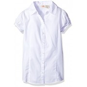 Dockers Girls' Uniform Y-Neck Blouse - 半袖衫/女式衬衫 - $14.35  ~ ¥96.15