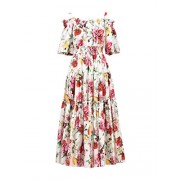 Dolce e Gabbana Women's F68E1TFS57SHM62 Multicolor Silk Dress - sukienki - $2,396.00  ~ 2,057.89€