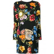 Dolce e Gabbana Women's F68Q1TFSAUEHNM63 Black Silk Dress - Dresses - $1,858.00 