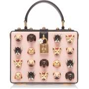 Dolce&Gabbana Appliqued Leather Box Bag - Carteras - 