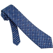 Dolphin Club Silk Tie | Tommy Hilfiger Navy blue - Kravate - $39.95  ~ 253,79kn
