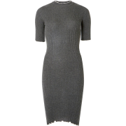 Dorothy Perkins - Charcoal lettuce knitt - sukienki - £10.00  ~ 11.30€