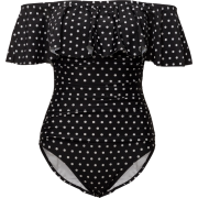 Dot Ruffle Off The Shoulder - Costume da bagno - 129.90€ 