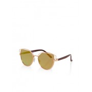 Double Wire Metallic Frame Sunglasses - Sunglasses - $6.99 