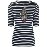 ETRO appliqué striped T-shirt by sandra - T-shirt - 