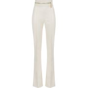 Elisabetta Franchi Trousers in faux leat - Calças capri - $302.00  ~ 259.38€