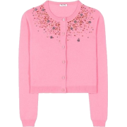 Embellished cashmere cardigan - Uncategorized - 