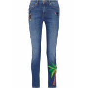 Embroidered high-rise skinny j - Pants - $305.00  ~ £231.80