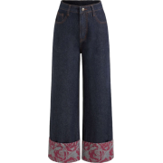 Embroidered Jeans - Jeans - 