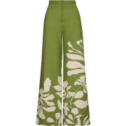 Embroidered Pants - Capri hlače - 