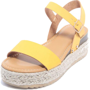 Espadrille Wedge Sandals - Keilabsatz - $29.99  ~ 25.76€