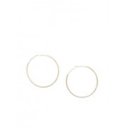 Extra Large Rhinestone Hoop Earrings - Aretes - $4.99  ~ 4.29€