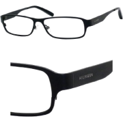 Eyeglasses Tommy Hilfiger T_HILFIGER 1027 0003 Matte Black - Anteojos recetados - $106.93  ~ 91.84€
