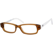 Eyeglasses Tommy Hilfiger T_hilfiger 1145 0H9E Transparent Light Brown / White - Eyeglasses - $70.00 