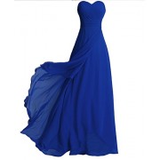 FAIRY COUPLE Chiffon Strapless Bridesmaids Dress D0072 - Accesorios - $129.99  ~ 111.65€