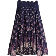 FARM Rio Dark Blue Ainika Martina skirt - Röcke - 