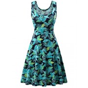 FENSACE Sleeveless Fit and Flare Womens Dress - sukienki - $18.99  ~ 16.31€