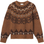 FRAME  Fair Isle alpaca-blend sweater - Puloveri - 