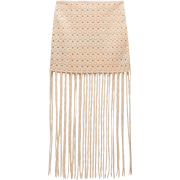 FRINGED CROCHET SKIRT - スカート - $49.90  ~ ¥5,616