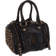 FRYE Brooke Satchel Black - Borse - $247.95  ~ 212.96€