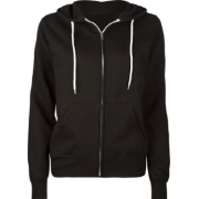 FULL TILT Basic Womens Zip Hoodie Black - Long sleeves t-shirts - $24.99 