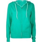 FULL TILT Basic Womens Zip Hoodie Heather Turquoise - Shirts - lang - $24.99  ~ 21.46€