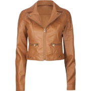 FULL TILT Biker Womens Jacket Camel - Jacket - coats - $29.99 