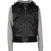 FULL TILT Girls Jacket Black/Grey - Jacket - coats - $32.99 