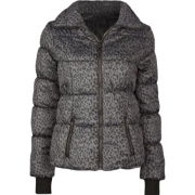 FULL TILT Leopard Puffy Womens Jacket Black/Grey - Jacket - coats - $19.97 