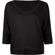 FULL TILT Loose Raglan Womens Crop Sweater Black - Westen - $14.97  ~ 12.86€