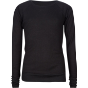 FULL TILT Solid Essential Girls Thermal Black - Long sleeves t-shirts - $7.97 
