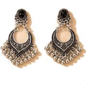 Fashion Exaggerated New Geometric Small Bells Tassel Earrings Nhgy267324 - 耳环 - 
